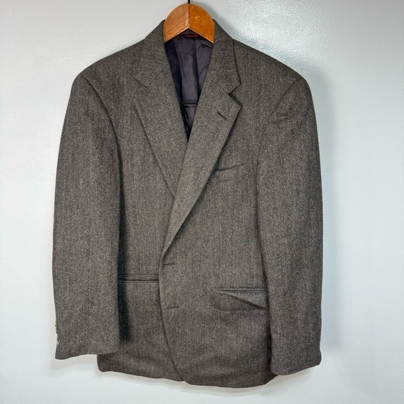 Jos. A. Bank Men’s Jacket Blazer Tweed sz XL Worsted Wool # E380-F - Picture 1 of 5